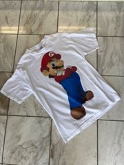 マリオ　任天堂　ニンテンドー　Ｔシャツ　コピーライト付　made in USA Mサイズ