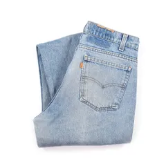 80s リーバイス 511 テーパードストレート USA製 デニムパンツ ジーンズ オレンジタブ Levis W32 古着 @EA0272