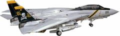 ハセガワ1/72アメリカ海軍F-14A トムキャット ハイビジ プラモデル E3