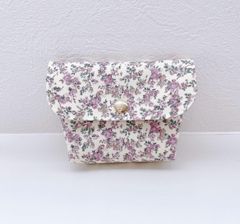 【K☆様お取置き専用ページ】リバティ　ファスナーポーチ＆サニタリーポーチセット リバティプリントで作る アレンジファスナーポーチ【DIY