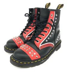 Dr.Martens ドクターマーチン 8ホール ブーツ 1460 STUD ブラック   レディース　240001086952