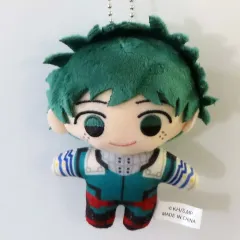 【中古】ぬいぐるみマスコット・ぬいぐるみバッジ 緑谷出久 ぬいぐるみマスコット 「僕のヒーローアカデミア Ultra Animation Exhibition」