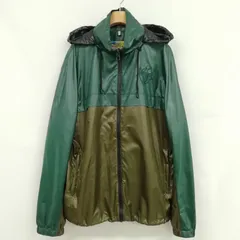 ロエベ LOEWE H2108172AK アナグラム eye アイ ネイチャー ロゴ ジップアップ ジャケット 美品 S オリーブ グリーンのサムネイル