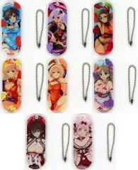 【中古】キーホルダー 全8種セット 「シノビマスター 閃乱カグラ NEW LINK POP UP SHOP in 新宿マルイ アネックス アクリルレイヤーキーチェーン vol.3」