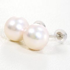 田崎真珠 タサキ TASAKI アコヤ真珠 スタッドピアス 7ミリ 両耳用 