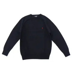 イーストボーイ セーター EASTBOY プルオーバー2ndライン スクールセーター 制服 Vネック ニット 学生 女子 レディース 2226003 ネイビーxレッド(580)