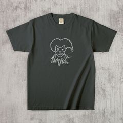 グラフィックTシャツ　The Clown Mono / White