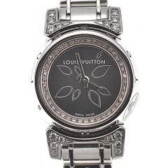 値下 ルイ・ヴィトン LOUIS VUITTON Q151G タンブールビジュ ダイヤモンド クォーツ レディース 良品 D#139114