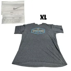 00sアメリカ製生地ナイキ古着NBAプリント半袖TシャツXLグレー SY00236