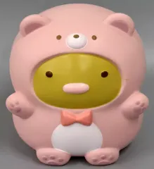 【中古】キーホルダー とんかつ おうちでくまカフェ スクイーズマスコット 「すみっコぐらし」