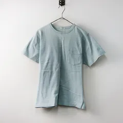 リノ LENO POCKET T-SHIRT ポケット Tシャツ 2/ブルー トップス 半袖 カットソー ブラウス クルーネック【2400014538014】のサムネイル