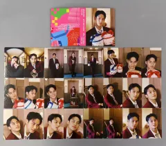 【中古】グッズセット ミンギュ(SEVENTEEN) ハードカバーバインダー＆ブックレット(トレーディングカード24枚) 「CD SPILL THE FEELS CARAT Ver.」 封入特典