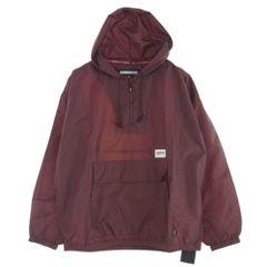 NEIGHBORHOOD ネイバーフッド 23AW 232TSNH-JKM09 ANORAK JACKET アノラック ジャケット パーカー エンジ系 L【新古品】【未使用】【中古】