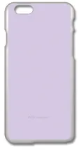 【新品未使用】iPhone6 Plus/6s Plus クリア ハードケース (260-menuett) ラベンダー系 パープル系 カバー スマホケース cl-iphone6plus-260