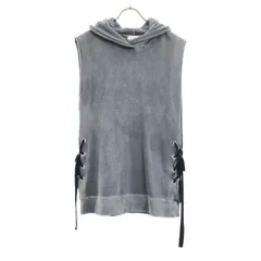 アンルート 日本製 ノースリーブ ピグメントフェード パーカー 0 グレー系 EN ROUTE スウェット プルオーバー ユナイテッドアローズ レディース