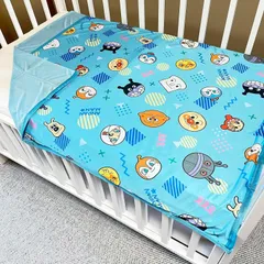 アンパンマン 接触冷感お昼寝ケット ひざかけ　2320318BL