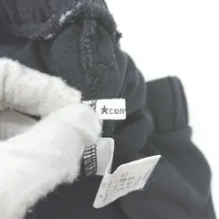 ◇ Θ コンバース ウエストゴム　サイドポケット有　シンプル ロング タイト スカート サイズM ブラック系 レディース E  【1504210013243】