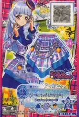 【中古】アイカツDCD 3-23-(3)-★[R]：ブルーロンドンチェックスカート