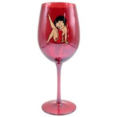 ダイヤモンドロック ベティー ブープ シャンパングラス【AFI28】【中古】