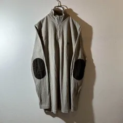 chaps Ralph Lauren ハーフジップスウェット エルボーパッチ
