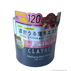 クレージュ　クレンジングバーム　モイスト　Ｎ　〈メイク落とし〉　CLAYGE　CARE＆SKIN　増量１２０ｇ　濃密うる落ちエステ　クレイ☓シアバター　しっとり　とろける吸着クレンジングバーム　毛穴ケア濃密保湿