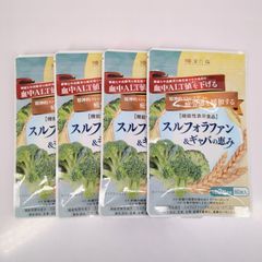 和漢の森 スルフォラファン&ギャバの恵み 60粒入 4袋セット