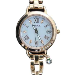 【中古】CITIZEN シチズン Wicca ウィッカ ソーラーテック HOF8R008676 腕時計 ウォッチ チャーム付き レディース A2400049【無料ギフトラッピング承ります】