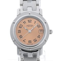エルメス / HERMES　クリッパー　CL4.210　ピンク　クオーツ 【中古】 商品番号 A-158106