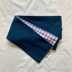 時雨　【久留米絣　洗える半幅帯】