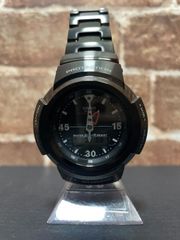 生産完了品 CASIO カシオ G-SHOCK Gショック FULL METAL フルメタル  AW-500 SERIES 電波 タフソーラー アナログ デジタル コンビネーションモデル AWM-500-1AJF ブラック 時計 _79