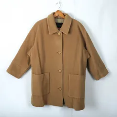 ロートレアモン ステンカラーコート アウター ウール混 L相当 レディース ﾌﾘｰサイズ ブラウン LAUTREAMONT 【中古】のサムネイル
