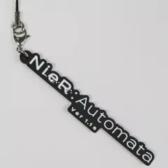 【中古】ストラップ タイトル ラバーストラップ 「NieR：Automata 1.1a 放送記念くじ」 F賞