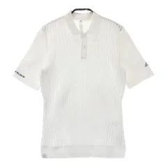サイズ：OT ADIDAS GOLF アディダスゴルフ ; 半袖 ニットポロシャツ  ホワイト系 [240101384454]# ゴルフウェア レディース ストスト