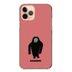 iPhone14ProMax ケース カバー アイフォン14 プロマックス スマホケース ハードケース ゴリラ かわいい 面白い クール かっこいい マウンテンゴリラ ドラミング 強い メンズ カラー06のサムネイル
