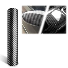 【迅速発送】カーフィルム カーボンシート 6D カーフィルム カーボンシートプロテクションフィルム カーラッピングシート キズ防止 エア抜き溝あり保護フィルム 車 用 プロテクション フィルム 自動車ラップフィルムDIY インテリアステッカー 耐熱耐水曲面対応