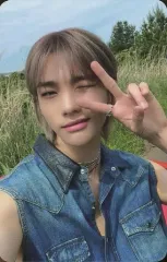 【中古】コレクションカード(男性) Stray Kids/Hyunjin(ヒョンジン)/PHOTO BOOK「Stray Kids ‘Stay in STAY’ in JEJU EXHIBITION」JYP SHOP特典フォトカード