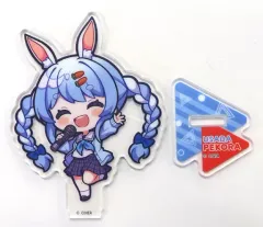 【中古】アクリルスタンド・アクリルパネル 兎田ぺこら(カラオケver./ミニキャラ) 「バーチャルYouTuber ホロライブ×ラウンドワン コラボキャンペーン トレーディングアクリルスタンド」
