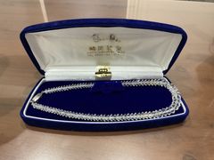 ネックレス白水晶　箱付き