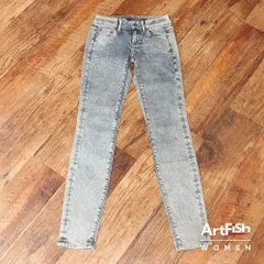 G-STAR RAW/23インチ/デニムパンツ 60878-D020 ローライズ スーパースキニー  ジースターロウ 新品/青/ブルー/ky505/