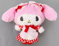 新品】マイメロディ ギンガムチェックメイド ぬいぐるみ - メルカリ