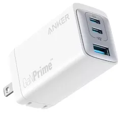 【ホワイト】Anker 735 GaNPrime 急速充電器 3ポート 最大出力65W White A2668N21 高出力 コンパクト 安全性 複数