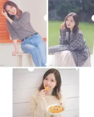 【中古】クリアファイル 白石麻衣 A4クリアファイル3枚セットA 卒業記念グッズ 第2弾 乃木坂46オフィシャルウェブショップ予約限定