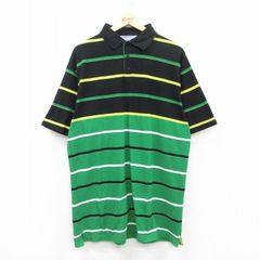 古着 ラルフローレン 長袖 ブランド セーター レディース 90s ゴルフ コットン クルーネック 緑他 グリーン チェック spe 24 POLO RALPH LAUREN 古着 ラルフローレン 長袖 ブランド セーター