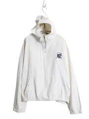 【お得なクーポン配布中!】 80s USA製 ポロ ラルフローレン ハーフジップ フード パーカー ジャケット メンズ XL / ヴィンテージ ブルゾン ワンポイント プルオーバー