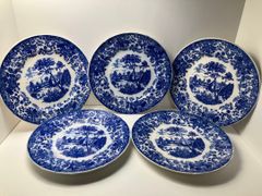 美濃焼　寿陶苑　北欧皿５枚セット