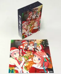 【中古】グッズセット 集合 描き下ろし三方背収納ケース+描き下ろしメガジャケ 「Blu-ray/DVD 映画 五等分の花嫁 通常版」 アマゾン購入特典