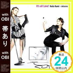 【帯あり】✨ほぼ新品✨It's all Love ! (DVD付) [CD] 倖田來未×misono? 倖田來未; misono_06