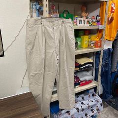 BIGサイズ  L.L.BEAN エルエルビーン チノパン コットン パンツ ベージュ アメリカ製 42×30 アメカジ 希少なビッグサイズ！