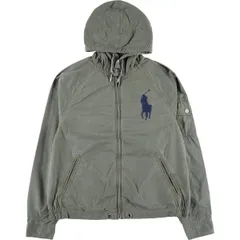 古着 ラルフローレン Ralph Lauren POLO by Ralph Lauren ビッグポニー コットンパーカー メンズM相当/eaa589851