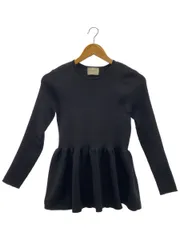 UNITED ARROWS (ユナイテッドアローズ) ★ ①② 1513-104-4635 P ペプラム ニット レディース ブラック FREE